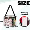 bisibuy Cute Penguin Clear Lunch Bag Stadium Approved PVC Plastic See Through Lunch box with Adjustable Strap for Sports Events Concerts Office view 3
