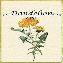 DANDELION WINE BOTTLE LABELS Pack of 30 Floral Still Life Self Adhesive Removable and Easy to Peel Off