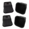 Furniture Risers,4 Sets Furniture Decorative Pillows, Inserts & Covers Throw Pillow Covers Risers 4 Inch Rubber Antislip Bed Risers for Storage Desk Sofa Chair Washing Machine view 1
