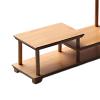 AAGAZA Tea Cup Stand Shelf Display Stand Counter Retail Riser Wood Display Stand for Perfume Collectibles Figure, B/818 (Size : D) view 3