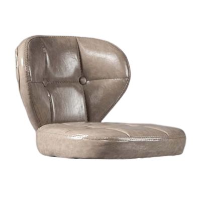 AAGAZA Bar Stool Swivel PU Leather Stool Cover Easy to Clean Chair Seat Slipcover Bar Stool Covers Seat Seat Cushion for Bar Living Room, black/1141 (Color : Grey)