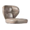 AAGAZA Bar Stool Swivel PU Leather Stool Cover Easy to Clean Chair Seat Slipcover Bar Stool Covers Seat Seat Cushion for Bar Living Room, black/1141 (Color : Grey) view 1