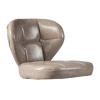 AAGAZA Bar Stool Swivel PU Leather Stool Cover Easy to Clean Chair Seat Slipcover Bar Stool Covers Seat Seat Cushion for Bar Living Room, black/1141 (Color : Grey) view 2