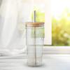 AAGAZA Iced Coffee Cup Heat Resistant Drinkware Smoothie Water Bottles Drinking Glass Cups Coffee Cup Drinking Glasses Milk Iced Coffee Travel/168 view 2
