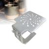 AAGAZA Stainless Steel Coffee Weighing Stand Adjustable Lift Espresso Machine Anti Slip Professional Waterproof Coffee Scale Rack for Home Kitchen, Argent/72 view 2