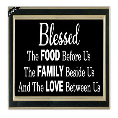 Funny Welcome Doormat - Bless Food Family Love Door Mat Home Mats God Bless Mat for Family Housewarming Gifts