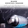 Gbuxska Cocktail Shaker Set - Martini Shaker, Drink Shakers Cocktail, Glass Shaker Bottle for Cocktails, Bars, Whiskey (Sliver) view 3