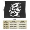 Cheer Mom Throw Blanket Super Soft Warm Fleece Blanket, Suitable for Sofa Home Decoration Travel 60"x50" view 3