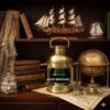 Vintage Brass Nautical Lantern with Green Glass  Antique-Style Maritime Ship Lantern, Handmade Brass Electric Lamp for Home Decor, Office, Collectors, Coastal & Rustic Interiors view 4