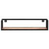 WEHUOSIF Wall Shelves 2 pcs,Wall Shelf,Wall Mounted Shelves,Rustic Wall Shelves,Decorative Shelves,Bedroom Storage and Organization,Plant Shelf Indoor,Knick Knack Shelf, 31.5" Solid Acacia Wood view 4