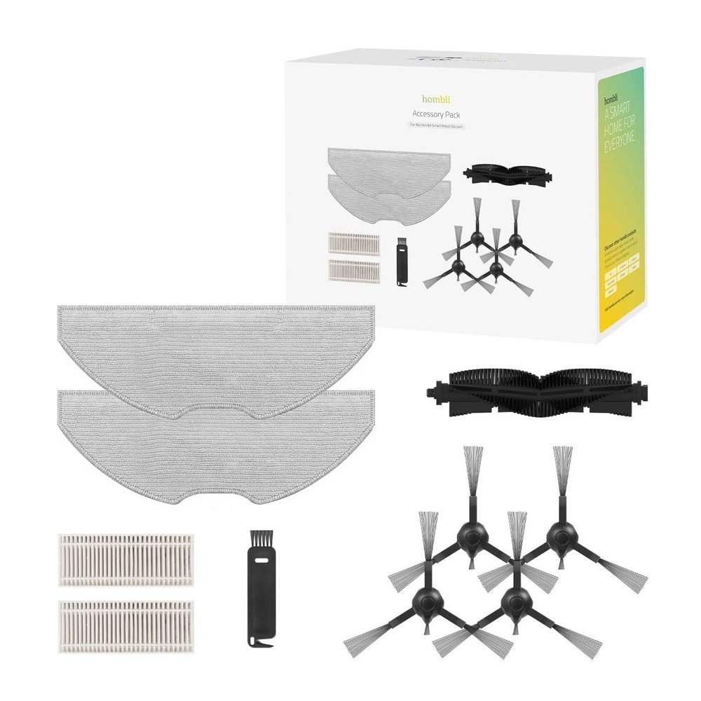 Hombli Robot Vacuum Complete Accessory Kit, ensures Better Cleaning Results, Replacement Parts Smart Robot Vacuum