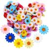 ARTIBETTER Artificial Sunflower Heads 150 Pcs Daisy Jewelry Silk Cloth Wedding Artificial Daisy Flower Heads view 1