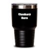 Funny Claviharp Hero Tumbler Musician Gift Instrument Player Gag Insulated Cup With Lid Black 30 Oz view 1