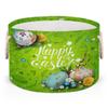 OKCELL-Green Happy Easter Eggs-Easter Baskets-Personalized Easter Baskets For Easter Egg Hunt Party Favors view 2