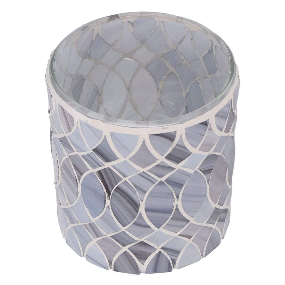 Mosaic Candle Holder, Glass Candleholders Tea Light Holders Votive Candle Holders, Tealight Candle Holder for Home