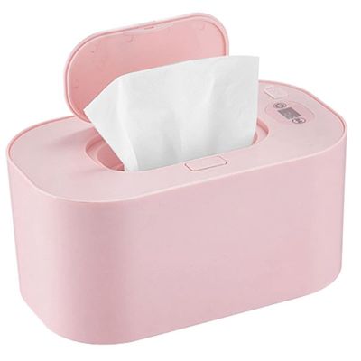 VBESTLIFE Baby Wipe Warmer, Portable USB Interface Plug and Play Intelligent Adjustable Temperature Wipes Heater for Car Home Travel ()