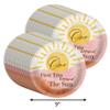First Trip Around The Sun 1st Birthday - 32 Piece Disposable Party Supplies - Decorations for Girl's Sunshine 1st Birthday Round Party Plates - Large 9" Paper Plates In Bulk view 2