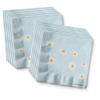 Daisy Birthday Supplies - Groovy Birthday - Little Wildflower Turning One 1st Birthday Party Supplies Set Plates Cups and Napkins Tableware Kit for 16 view 4