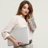 Mezchi Bling Cup with Rhinestone, 17 Oz Sparkly Tumbler with Lid, Stainless Steel Glitter Thermal Drinking Water Bottle with 1 Pcs Brush 6 Pcs Straw Brushes Bling Gift for Girls Women view 2