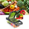15 in 1 Vegetable Chopper, Spiralizer Vegetable Slicers, Onion Chopper with Container, Pro Food Chopper Slicer Dicer Cutter Household Potato Chopper Radish Grater Kitchen Gadgets view 4