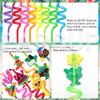 48pcs Hawaiian Drinking Straws, Beach Pool Party Favors, Luau Reusable Pineapple Tiki Flamingo Watermelon Coconut Plasitc Drinking Straws for Hello Summer Party Tropical Party Supplies view 3