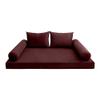 V1 Velvet Indoor Daybed Mattress Pillow Cover Complete Set Knife Edge Full AD368 view 2