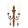 BOOMLATU Metal Wall Mounted Candle Sconces Holders,Vintage Hanging Candle Holder for Wall,Home Wall Art for Living Room Fireplace Yard Pathway view 1