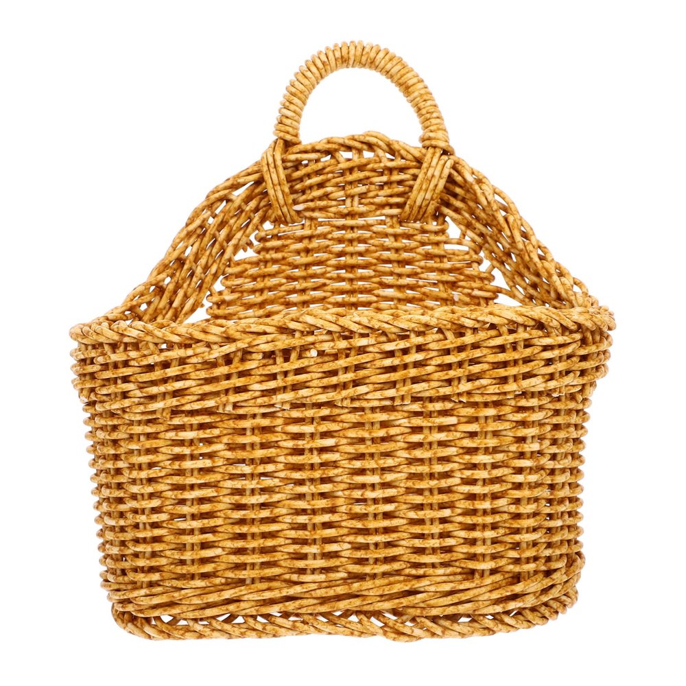 UPKOCH Hanging Basket Storage Wall-mounted Onion and Vegetable Organizer for Kitchen Office Home Woven Design for Clean Tidy Spaces Versatile Fruit Hammock for Easy Access