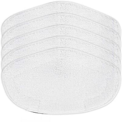 5 Cloths Washable for Polti Vaporetto SV440_Double SV400, Pads for Polti Vaporetto Smart 100_B Mop Sockettes,Vaporetto Steam Mops Cleaner