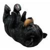 1 Pcs of Big Black Bear Wine Oil Bottle Holder Figurine 10" Long Home Decor view 3