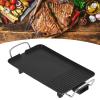 Miskall Indoor Electric Grill, Electric Smokeless BBQ Grill, 1400W Electric Barbecue Grill Divisional Smokeless Stainless Steel Grill Plate BBQ Accessory (US 110V) view 3