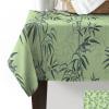 Aesthetics Bamboo Rectangle Tablecloths 60x140, Retro Chinese Style Ink Painting Green Table Cloth Wrinkle Free Table Cover Indoor/Outdoor Tabletop Decor for Wedding Holiday Party Dinner Baby Shower view 2