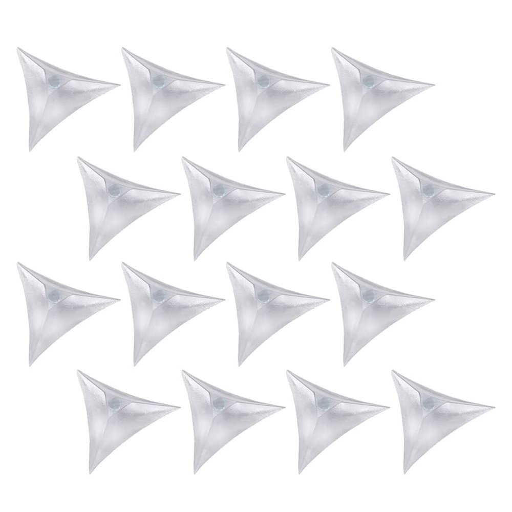 300pcs Triangle Furniture Corner Edge Design No Odor Lightweight for Desk Drawers Cabinets