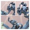 ALDEPO Sculpture Tabletop Parent-Child Elephant Decoration Living Room Wine Cabinet Crafts Lucky Elephants Figurine Decor Housewarming Gift Statue view 3