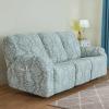 1/2/3 Seater Stretch Recliner Sofa Cover Jacquard Recliner Sofa Cover Thicken Spandex Sofa Cover with Elastic Bottom Furniture Protector Jacquard Highly Elastic Washable Anti-Slip Four Seasons ( Color view 1