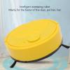 Fdit Robot Vacuum Cleaner, Mini Automatic Avoidance USB Charging Smart Sweeping Robot for Wooden Flooring for Carpet (Yellow) view 3