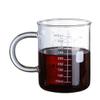 Caffeine Beaker Mug, Graduated Beaker, Mug with Handle, Borosilicate Glass Cup, Chemistry Cool Mugs, Mugs Gifts for Kids, Easy and Safe Reheating view 1
