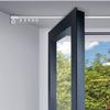 Ceiling Curtain Track Room Divider Hospital Curtain Self Adhesive Aluminum Curtain Rail, Ceiling or Wall Mount Sliding Curtain Track SystemHospital Porch Room Privacy Divider ( Color : Ceiling Mount view 3