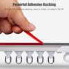 Ceiling Curtain Track Room Divider Hospital Curtain Self Adhesive Aluminum Curtain Rail, Ceiling or Wall Mount Sliding Curtain Track SystemHospital Porch Room Privacy Divider ( Color : Ceiling Mount view 4
