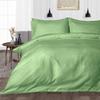 DIFFERENT SHEETING 3 Piece Duvet Cover Set - 100% Egyptian Quality Cotton Bedding & 600 Thread Count with Zipper Closure Quilts & Comforters Cover Set - Sage Stripe, King. view 2