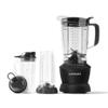 nutribullet Full-Size Blender Combo, Single-Serve & Large Capacity, 1200W, 64oz Pitcher, 32oz Cup, Extractor Blade, 3-Speed, Pulse, Smoothies, Soups, Sauces, Easy Cleaning, Matte Black, NBF50500AK view 2