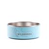 Widlerdog Stainless Steel Dog Bowl with Extra Durable Kitchen-Grade BPA-Free Stainless Steel with Non-Slip Rubber Ringed Bottom (Seafoam, 32 oz) view 1