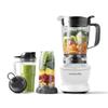 nutribullet Full-Size Blender Combo, Single-Serve & Large Capacity, 1200W, 64oz Pitcher, 32oz Cup, Extractor Blade, 3-Speed, Pulse, Smoothies, Soups, Sauces, Easy Cleaning, Matte White, NBF50500AW view 1