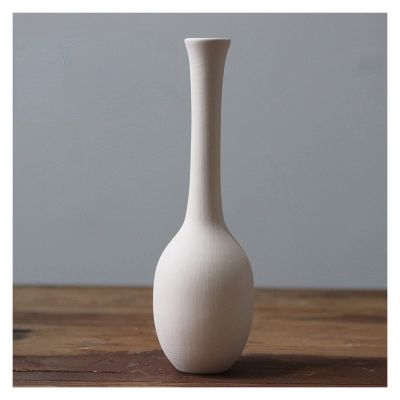 Abstract Vases Art Ceramic Crafts Simplicity Vase Decoration Home Photography Props White Narrow Vase (Color : 25)