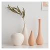 Abstract Vases Art Ceramic Crafts Simplicity Vase Decoration Home Photography Props White Narrow Vase (Color : 25) view 4