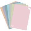 7 Pieces Plastic Flexible Cutting Boards for Kitchen, Non Slip Cutting Mats with Food Icons, Easy-Grip Handles, BPA- Free, 15"x12" view 1