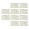 10pcs Artificial Flower Wall Panels, Flower Wall Artificial for Decoration, Flower Backdrop Wall for Wedding Home Decor (Milky White) view 1