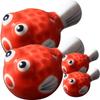 16 Pcs Puffer Fish Chopstick Rest Japanese Decor Dining Table Decor Spoon Rest Ceramic Table Decors Kitchen Supplies Chopsticks Storage Rack Red Tableware Chopstick Rest view 2