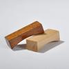 12pcs Wood Chopstick Rest Japanese Wooden Dinner Spoon Stand Fork Holder Tableware Rack for Xmas Kitchen Dining Room Wedding Birthday Khaki Chopstick Rest view 4