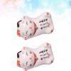 Cake Decorating 6pcs Cute Lucky Cat Chopsticks Rest Ceramic Dinner Spoon Stand Fork Holder Chopsticks Rests Stands Kitchen Utensil Cutlery Stand Chopstick Rest view 2